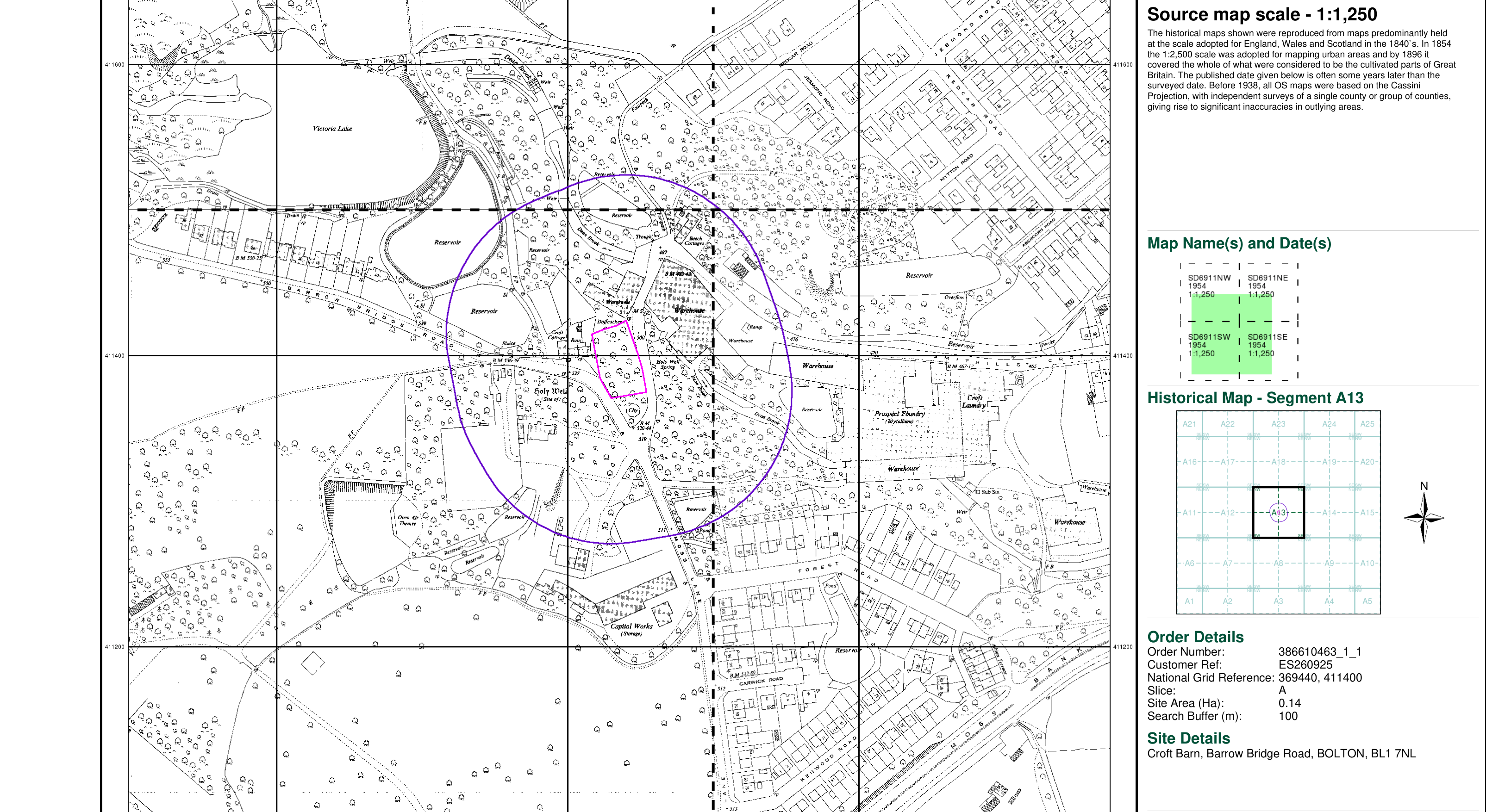 Map page 6 evidence for Capitol Works