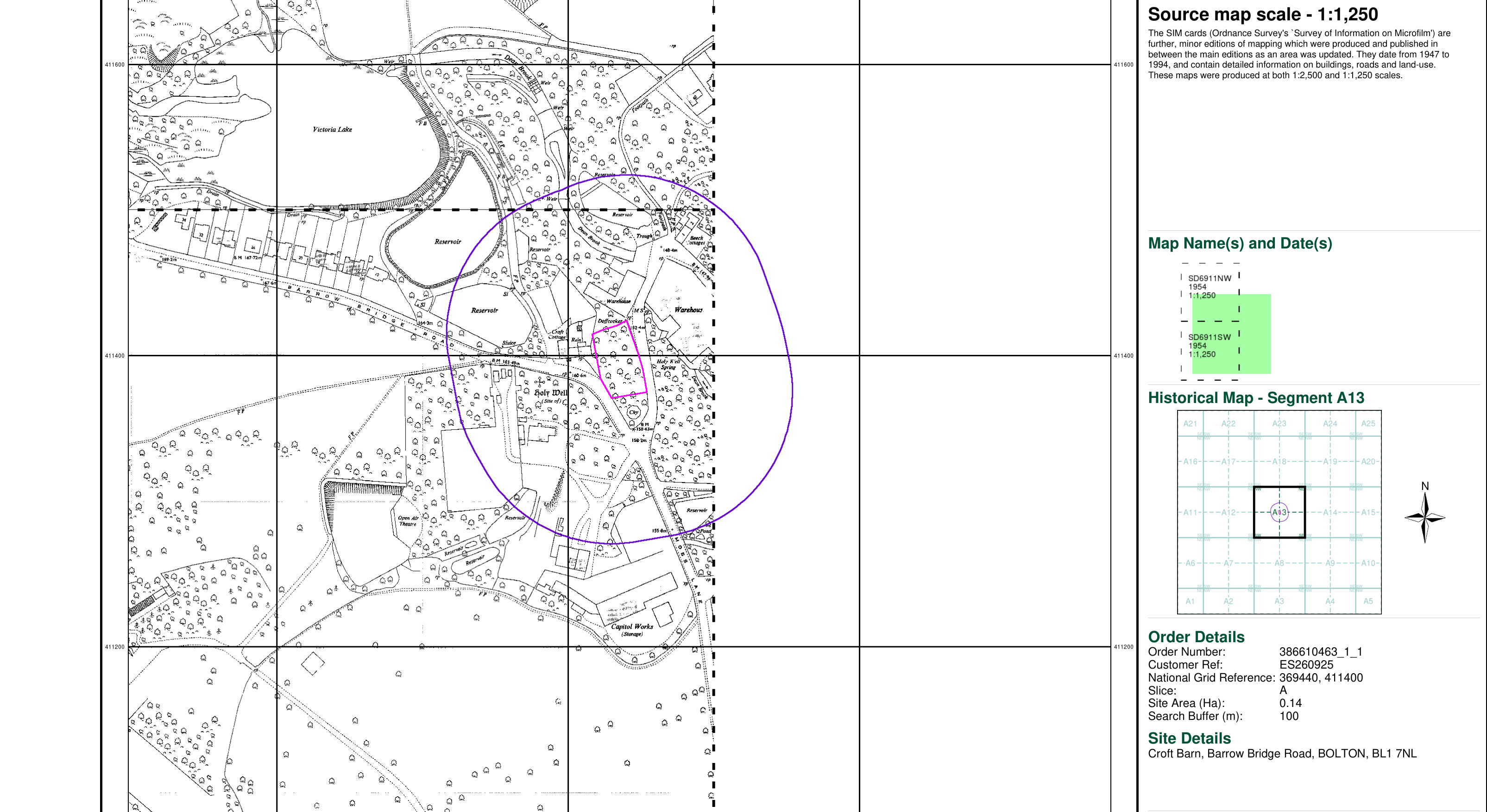 Map page 7 evidence for Capitol Works